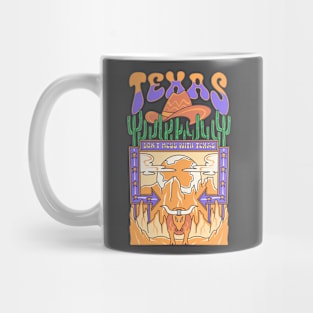 Retro United States Texas Mug